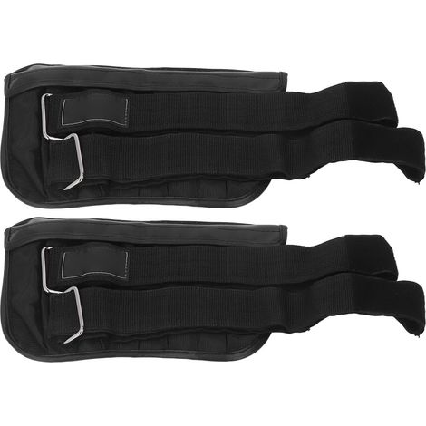 1 paire de poids pour chevilles et poignets (1 à 6 kg), réglables et faciles à ajuster, pour le fitness et le sport (hommes et femmes). (1/5)