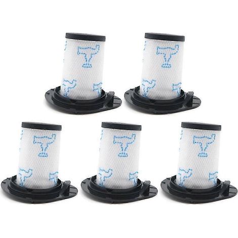 Lot de 5 filtres HEPA pour aspirateur robot Rowenta ZR009002 RH9252 RH9276 RH9286 RH92 (1/5)