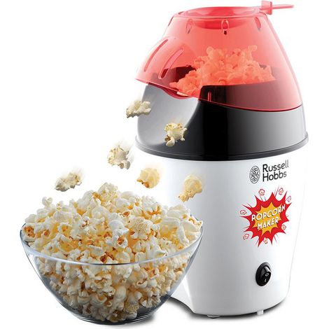 Russell Hobbs Fiesta 1200W Noir, Rouge, Blanc machine à popcorn (1/10)