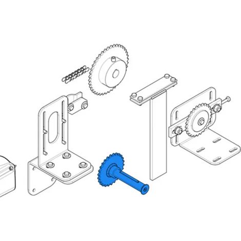 came pièce détachée arbre transmission c-bx 119ricx013 (1/3)