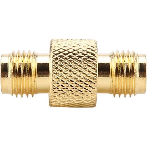 Adaptateur Coaxial Femelle-Femelle - Connecteur SMA Plaqué Or - Pour Câbles TV et Antennes - 2 Pièces (1/5)
