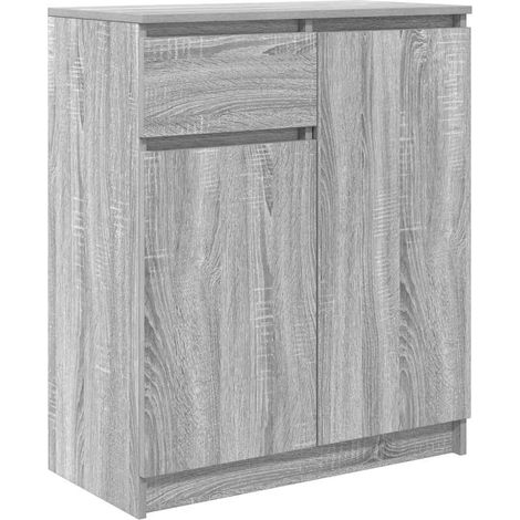 vidaXL Credenza con Cassetto Grigio Sonoma 71x35x84 cm in Truciolato (1/5)