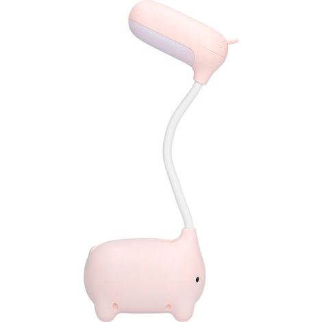Lampe de bureau LED pour enfants, orientable à 360°, lumière douce et naturelle, rechargeable par USB, lampe de lecture pour la maison ou les dortoirs