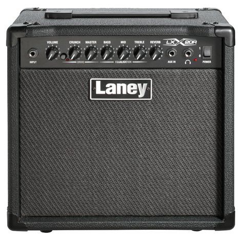 Laney LX20R Amplificatore Combo per Chitarra Elettrica 15W 1x8" 2 Canali con Riverbero