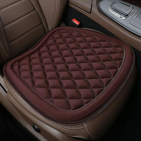 Coussin De Voiture Conducteur Coussin Respirant Housse De Siege Voiture Coussin Soulagement De La Douleur Sciatique pour Voitures Camions SUV Véhicules Chaise,Rouge [Classe énergétique A] (1/5)