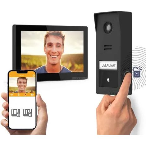 Videocitofono Wireless senza fili Extel Wave 3 con Impronta Digitale WI-FI