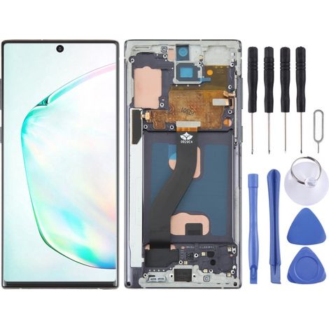 Compatible with the Samsung Galaxy Note10 TFT LCD touchscreen with frame, does not support fingerprint recognition. (1/4)
