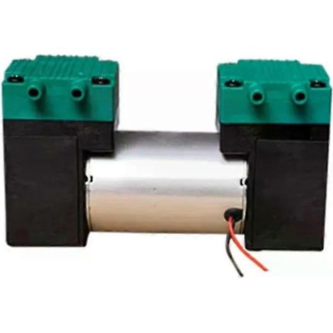 12V 24V 220V Mikro-Vakuumpumpe, elektrische Pumpe, leise kleine Luftpumpe, Doppelkopf-Membranpumpe - JXLGV (1/5)