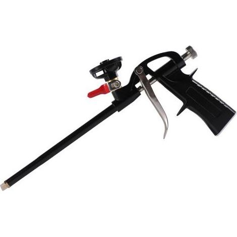 Adjustable Polyurethane Foam Gun, Metal PU Expanding Foam Gun with Switch, Caulking Gun, No-Clean Filling Joint (1/5)