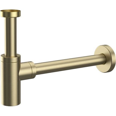 Sifone di scarico per lavabo colore oro spazzolato  KS050G kamalu
