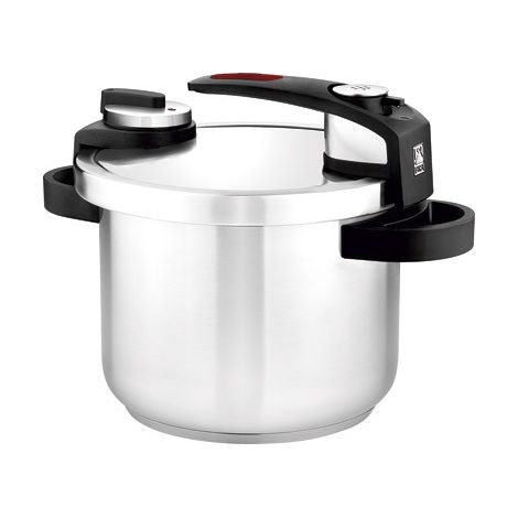 Bra A185602 Druckkochtopf 6L Grau Edelstahl