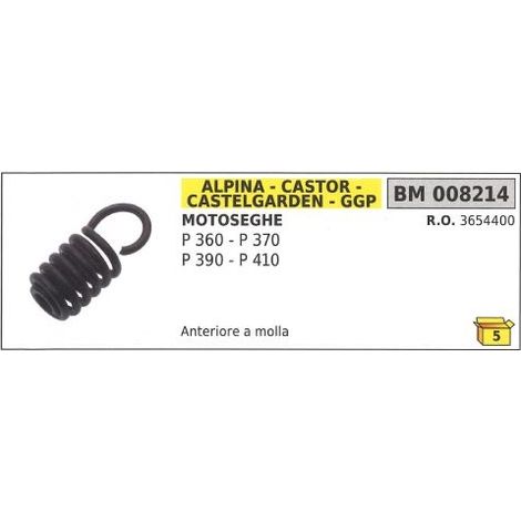 Antivibración delantera con muelle ALPINA para motosierra P 360 370 410 3654400