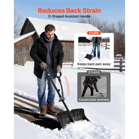 Pelle à neige pour allée - en plastique - 45 - 5 cm de large (1/5)