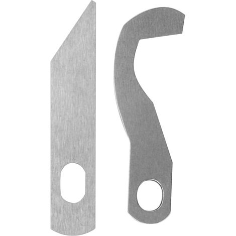 Cuchilla para máquina overlock Brother 0304D (cuchillas superior e inferior) XB0563001 X77683001