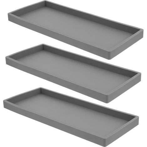 für Bad und Küche 280 ml Edelstahl schwarz quadratisch