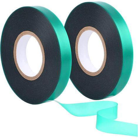 Attaches pour plantes de jardin, 2 rouleaux de ruban adhésif totalisant 91,4 m (300 pieds) de large et de 1,27 cm (1/2 pouce) (1/5)