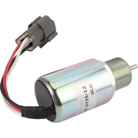 Interrupteur à électrovanne à boîtier en acier pour générateur Mitsubishi S3L2-61SD DC12V SA-3725-12 (1/5)