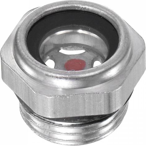 sourcing map Air Compresseur Huile Niveau Jauge M18x1,5mm Mâle (1/5)