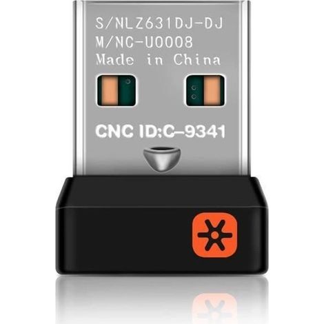 Dongle Récepteur USB Unifying pour Logitech Souris Clavier - Connectez jusqu\'à 6 Dispositifs (1/4)