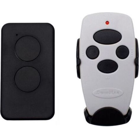 Télécommande d'ouvre-Porte de Garage - Télécommande sans Fil Longue portée Télécommande Universelle Stable avec Conception de Boutons Multifonctions pour Porte de Garage, Portail, sécurité 2PCS (1/4)