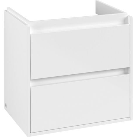 Villeroy & Boch Skyla Waschtischunterschrank 62,2 x 59,6 cm, 2 Auszüge
