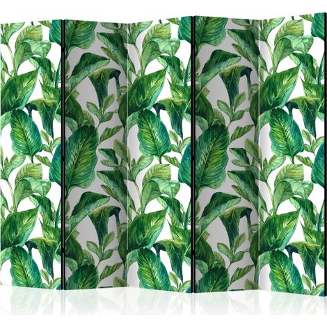 Paravent 5 Volets "Tropical Paradise II" 172x225cm (1/2)