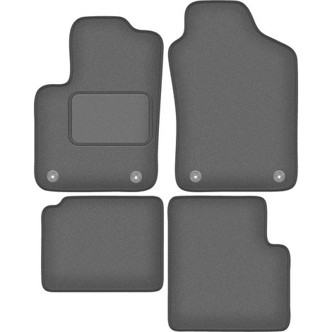 Tapis de sol en graphite pour Fiat 500 Hybride à hayon (2020-) (1/5)