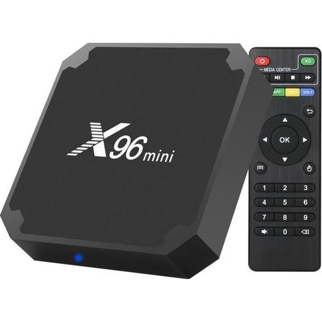 Boitier IPTV - PRUMYA - Android TV Box - 4K - 2 Go RAM - 16 Go ROM - Wi-Fi 2,4 G (1/4)