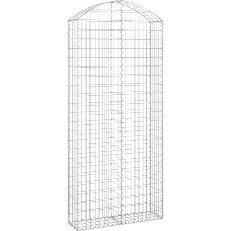 Maison Exclusive - Gabione mit Hochbogen 100x30x220/240 cm Verzin