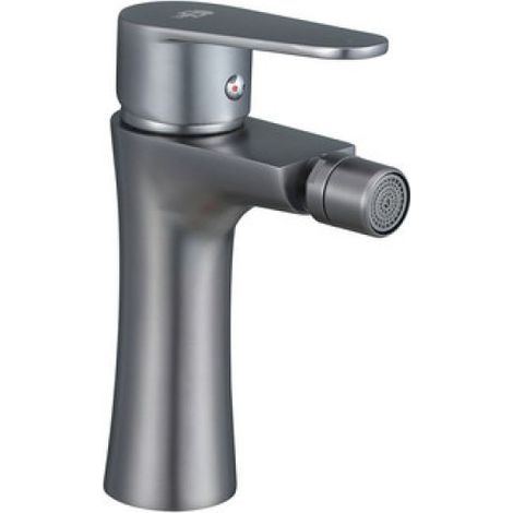 MISCELATORE MONOCOMANDO BIDET SERIE LIZZY Nero opaco