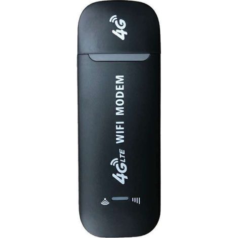 4G wireless internet card holder, LTE portable WIFI, USB dongle, wireless router, modem, car ufi -- u96-3 -- Black (1/3)