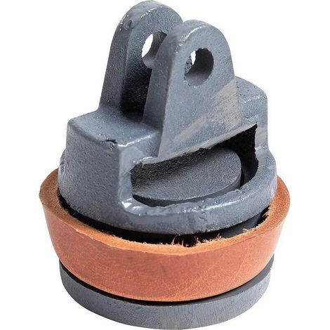 Pistón para bomba manual tipo 75 – Kit de repuesto con junta de cuero genuino – Accesorios para bombas manuales para jardines, pozos y fuentes (1/5)