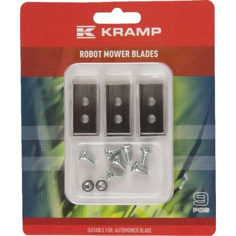 Lame de robot tondeuse Husqvarna x 9pcs - 5778646-02 ref FGP470005