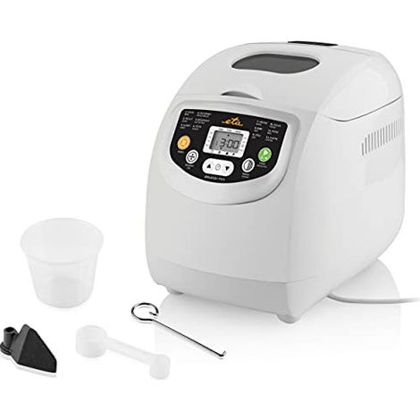 eta Machine à pain Delicca Mini avec 12 programmes prédéfinis, y compris le pain sans gluten et le pain complet (ETA814990000)