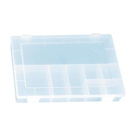 Hunersdorff Alutec 611300 caja de almacenamiento transparente 8 compartimentos