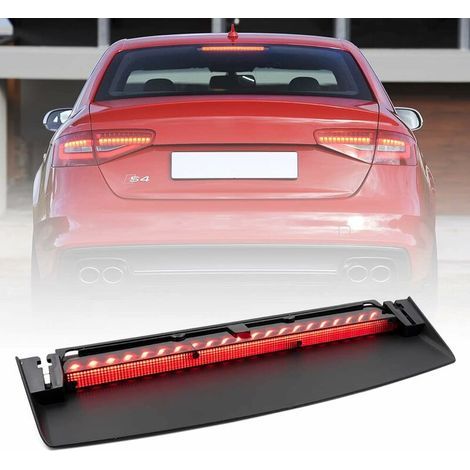 Rote LED-Bremsleuchte der 3. Generation, IP67 wasserdicht – Kompatibel mit A4/S4 2008–2015 – Einfache Installation, keine Fachkenntnisse erforderlich – 8K5945097 (1/5)