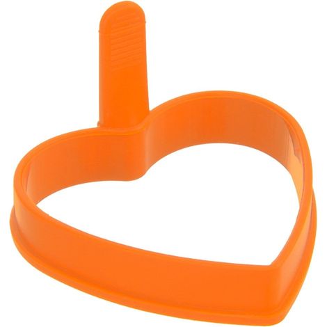 Stampo in silicone a forma di cuore per uova fritte o pancake (1/5)
