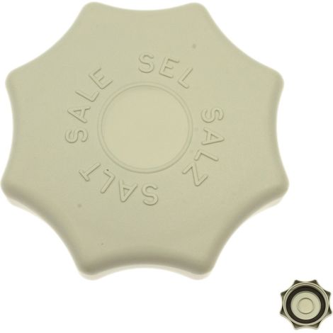 Ersatzteil - Salzbehälter-Verschluss - - CANDY, ROSIERES, HOOVER, IBERNA, GENERAL ELECTRIC, BAUMATIC, ZEROWATT, KELVINATOR, GASFIRE, HAIER, TERZISMO, MAYTAG (1/2)