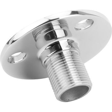 Support d'antenne marine, base d'antenne en acier inoxydable 316 avec filetage extérieur, accessoire pour bateau (1/5)