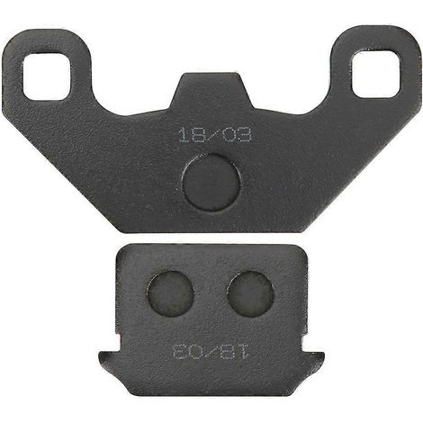 20241 Paire de plaquettes de frein à disque universelles en résine, accessoire de rechange pour scooter électrique, vélo et moto (1/2)
