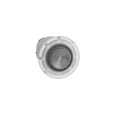 Harmony XB4 - tête bouton coup de poing lumineux DEL - Ø40 - blanc - ZB4BW413