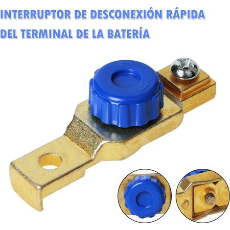 Coupe Circuit Batterie de Moto, Interrupteurs de Batterie Déconnexion pour Moto, Isolateur de Batterie 12V 80A pour Moto Voiture Camion par (2 Pièces) (1/3)