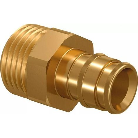 UPONOR Racor Fijo Macho Q&E Ø16x1/2' Latón (10334