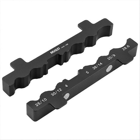Étau d'établi multifonction pour réparation de vélos (amortisseur, suspension, axe), noir (1/5)