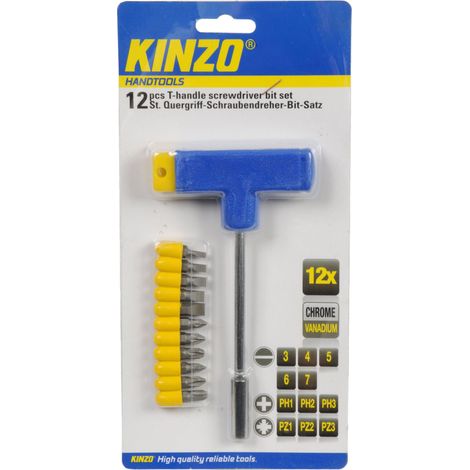 Set de 12 Tournevis Chrome-Vanadium