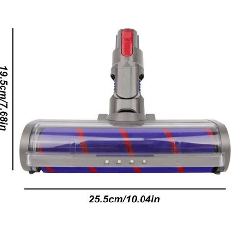 Tete Aspirateur - Pour Dyson V7 V8 V10 V11 G5 - Brosse Sol Avec Flex 180° Et LED - 1 Unite (1/5)