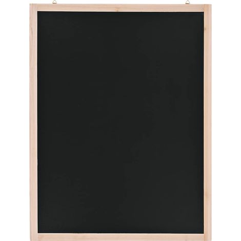 Lavagna a Parete in Legno di Cedro 60x80 cm vidaXL (1/4)