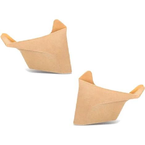 1 paire. Couleur : beige. Matériau : ABS. Boîte de rangement pour voiture, boîte de rangement pour accoudoir de console centrale. (1/5)