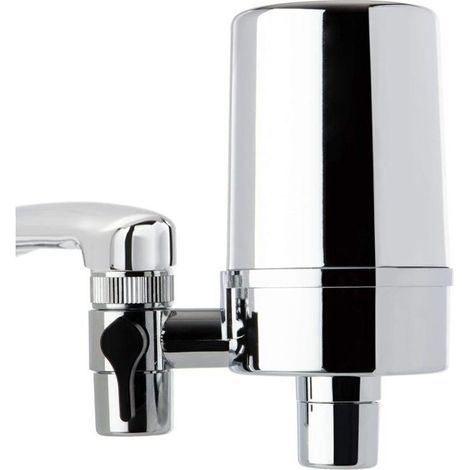 Filtre à Eau de Robinet pour Cuisine, Salle de Bain ou Évier de Camping-car, Longue Durée de Vie de 500 Gallons, Finition Chromée (1/5)