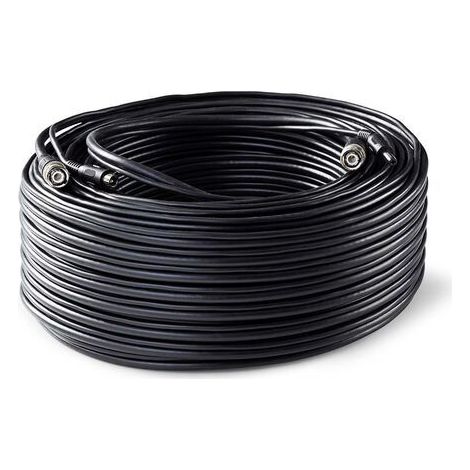 Cctv camera cable bnc dc 500 m round pvc black gift box (1/5)